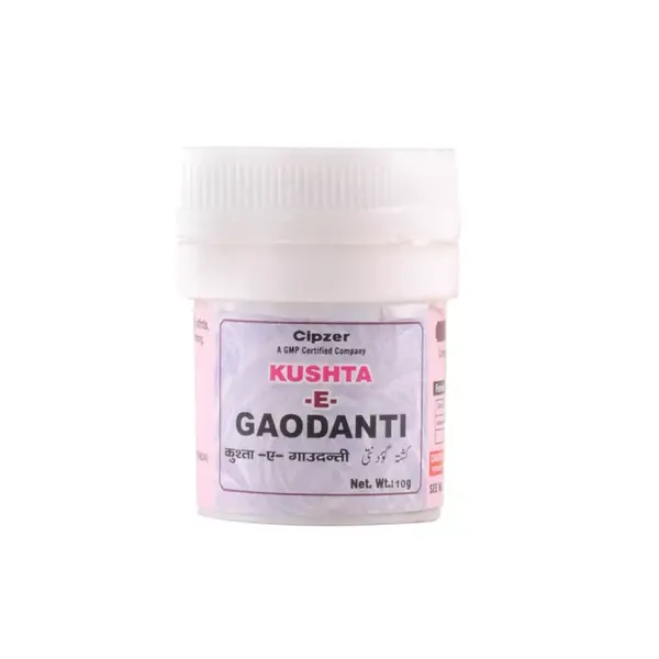 Cipzer  KUSHTA GAUDANTI 10 gram |It is used in hemiplegia, facial palsy, numbness, arthralgia, gout, pyrexia, cramp, etc|
