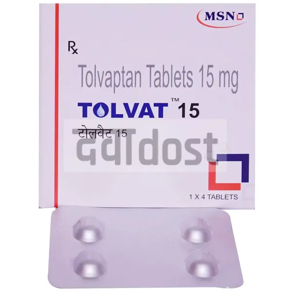 Tolvat 15mg Tablet 4s