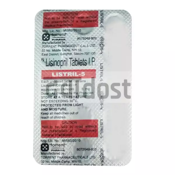 Listril 5 Tablet