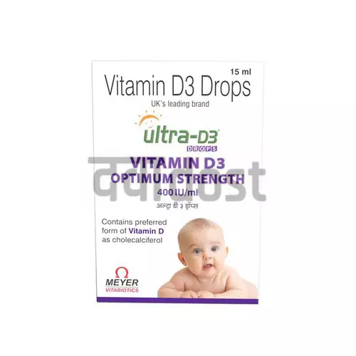 Ultra D3 400 IU Drops 15ml