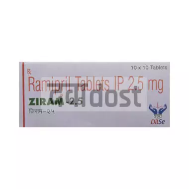 Ziram 2.5mg Tablet 10s