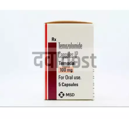 Temodal 100mg Capsule 5s
