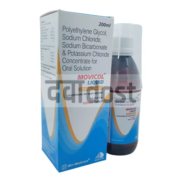 Movicol Liquid Orange Syrup 200ml