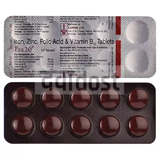 Faa 20 Tablet 15s