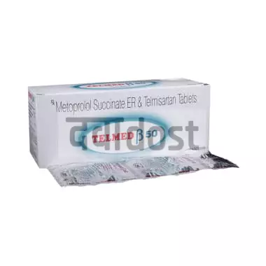 Telmed Beta 50 Tablet