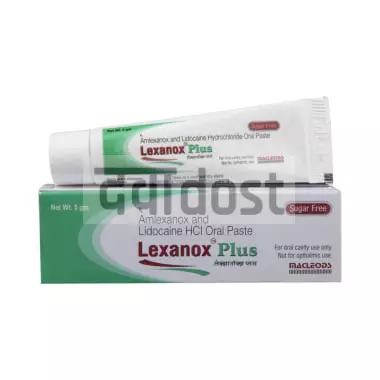 Lexanox Plus Oral Paste Sugar Free