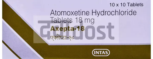 Axepta 18mg Tablet 10s