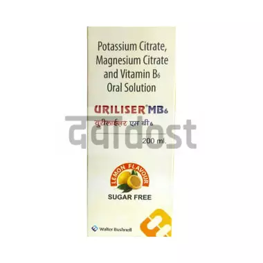 Uriliser MB6 Oral Solution Lemon Sugar Free