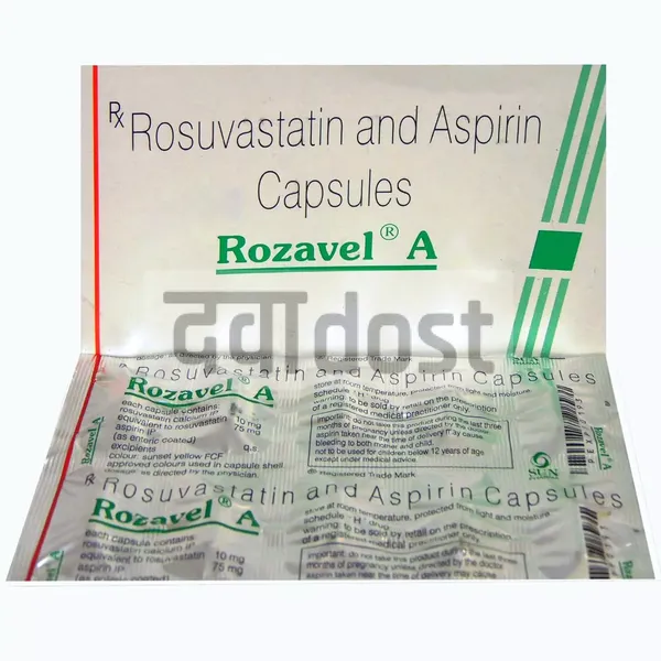 Rozavel A 10mg/75mg Capsule 10s