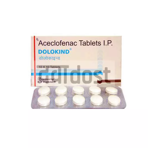 Dolokind 100mg Tablet