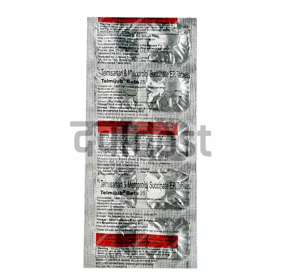 Telmijub Beta 25  Tablet ER