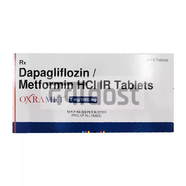 Oxramet 5mg/1000mg Tablet