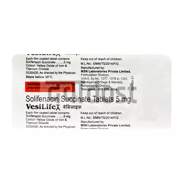 Vesilife 5mg Tablet