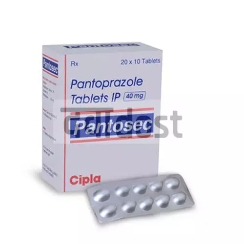 Pantosec 40mg Tablet 10s