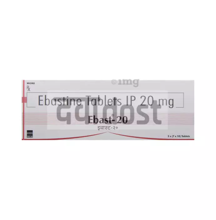 Ebast 20mg Tablet