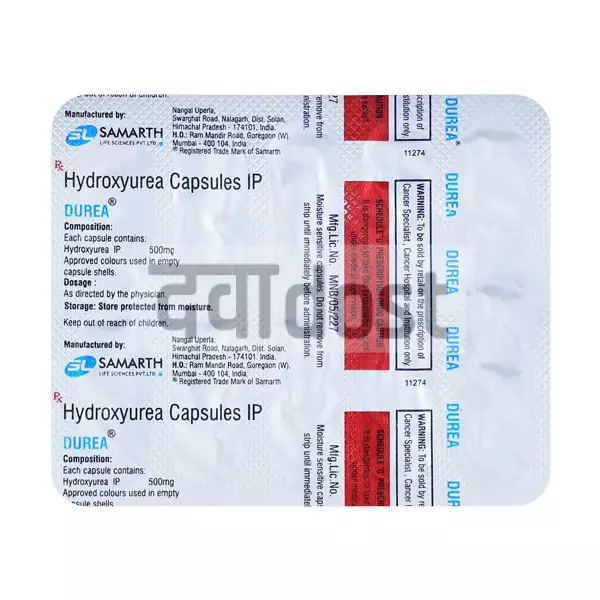Durea 500mg Capsule 10s