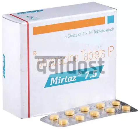 Mirtine 7.5mg Tablet