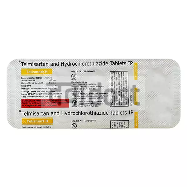 Telismart H 40mg/12.5mg Tablet
