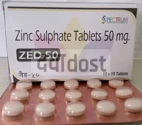 Zed 50mg Tablet
