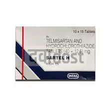 Sartel H 40mg/12.5mg Tablet 15s