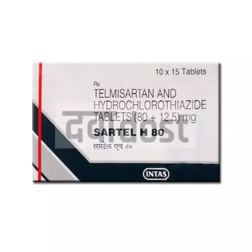 Sartel H 80 Tablet