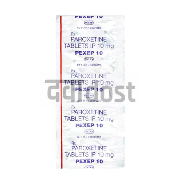 Pexep 10mg Tablet 10s