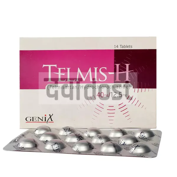 Telmis H 40mg/12.5mg Tablet 10s
