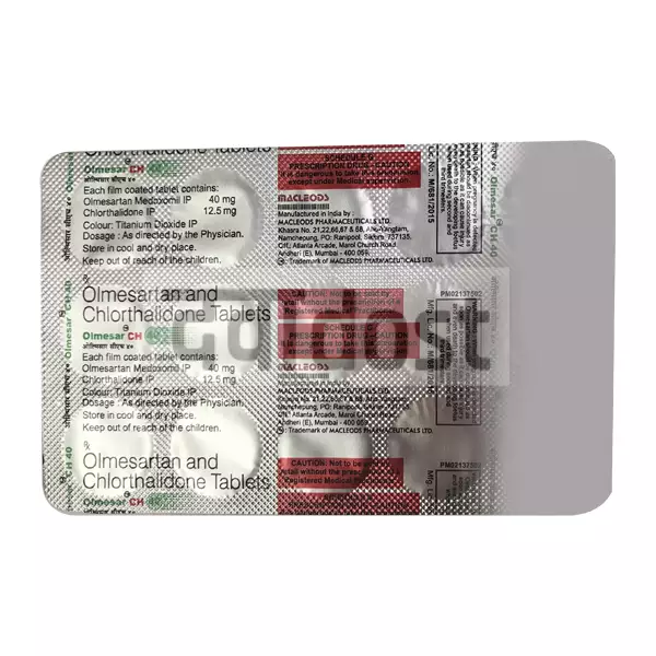 Olmesar CH 40 Tablet