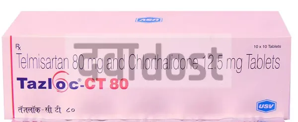 Tazloc CT 80mg/12.5mg Tablet 10s