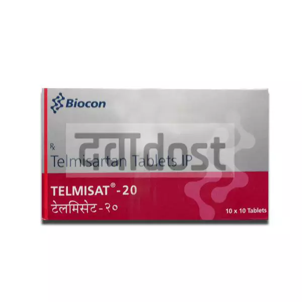 Telmiset 20mg Tablet