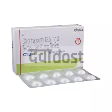 CTD-T 12.5/20 Tablet