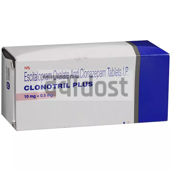 Clonotril Plus 0.5mg/10mg Tablet 10s