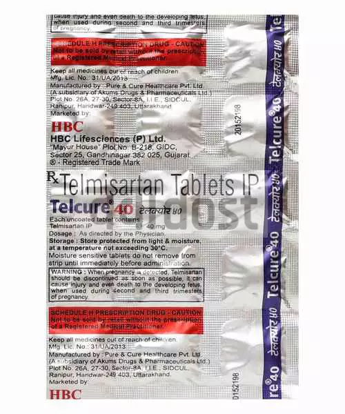 Telcure 40mg Tablet