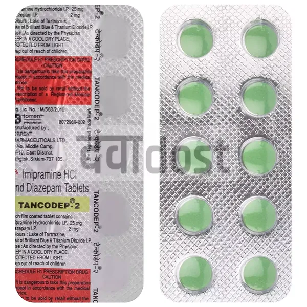 Tancodep 2mg/25mg Tablet