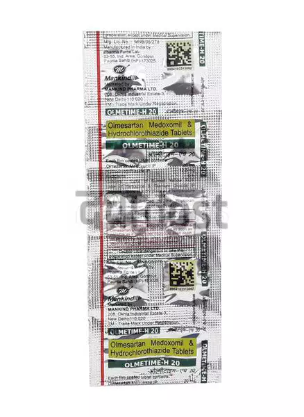 Olmetime-H 20 Tablet