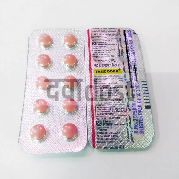 Tancodep 5mg/25mg Tablet
