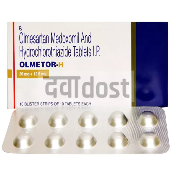 Olmetor-H 20mg/12.5mg Tablet