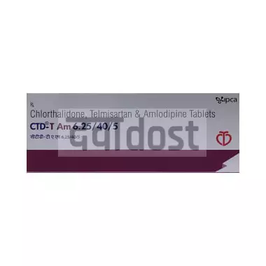 CTD-T AM 6.25/40/5 Tablet