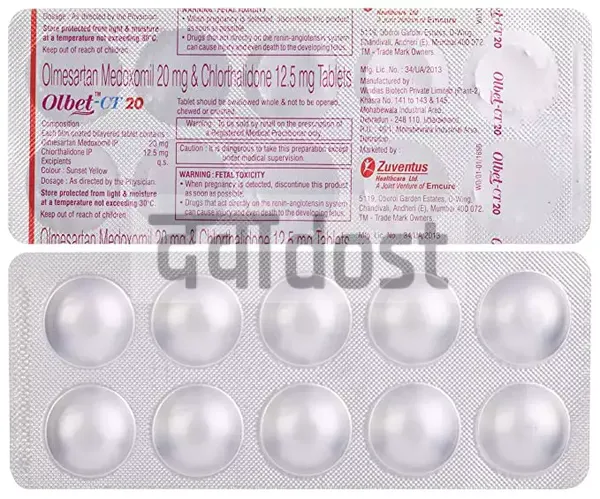 Olbet-CT 20 Tablet