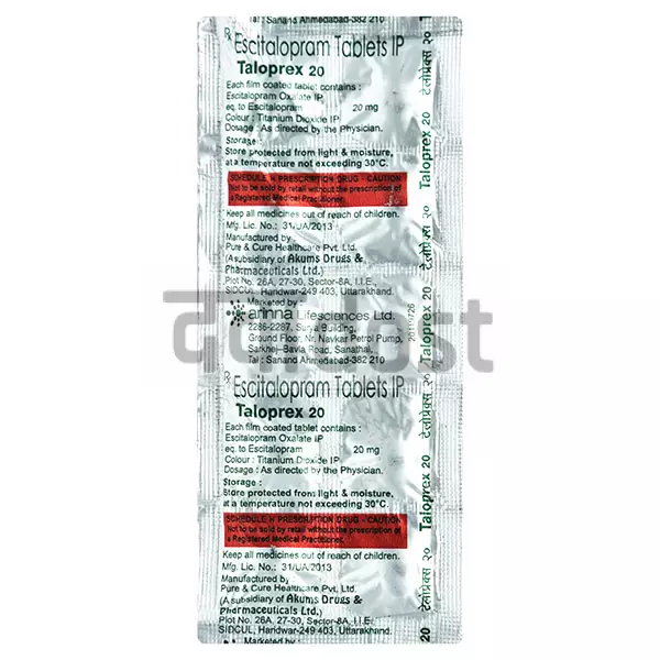 Taloprex 20mg Tablet