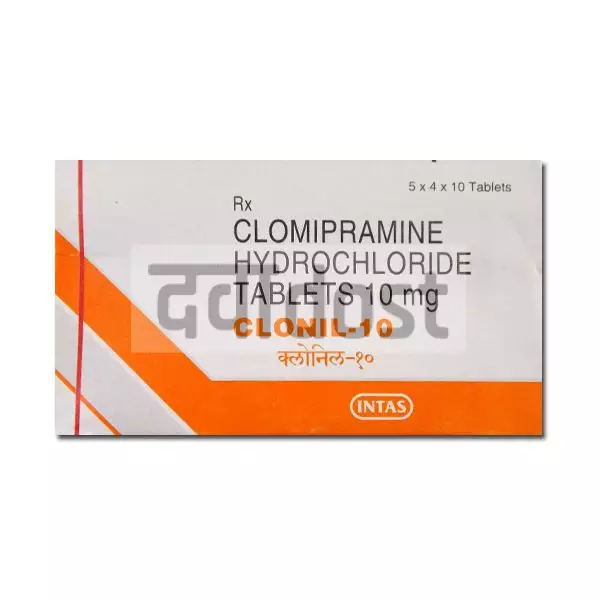 Clonil 10mg Tablet 10s