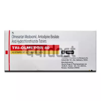 Tri Olmetor 40mg/5mg/12.5mg Tablet 10s