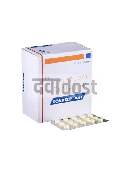 Lonazep 0.25 Tablet