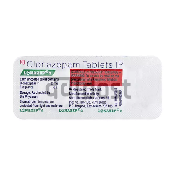 Lonazep 2mg Tablet