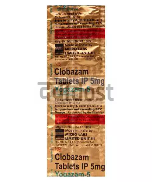 Yogazam 5mg Tablet