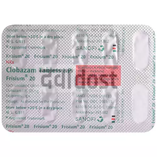 Frisium 20mg Tablet