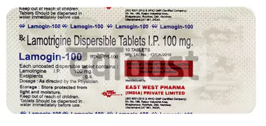 Lamogin 100mg Tablet DT