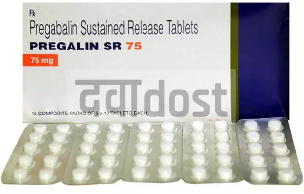 Pregalin SR 75 Tablet