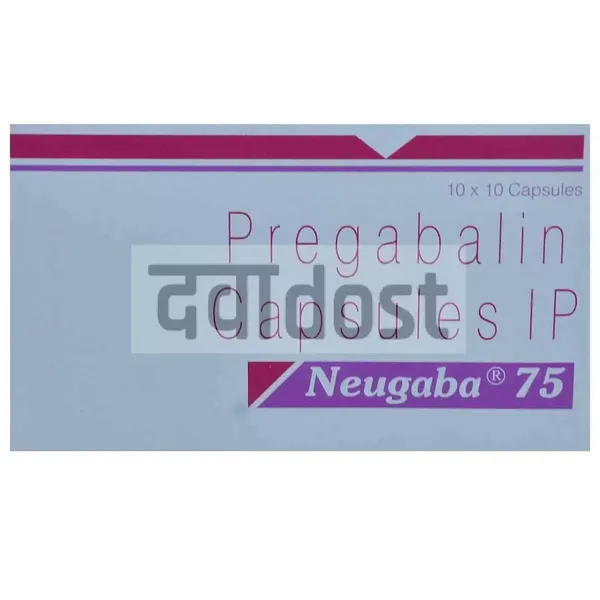 Neugaba 75mg Capsule 10s