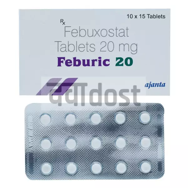 Feburic 20mg Tablet 15s